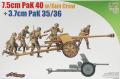 dra7374_7.5cm Pak 40 Anti-tank Cannon with Gun Crew and 3.7cm PaK 35_36