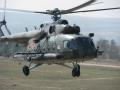 Szlovák Mi-17 1 tonna páncélzattal