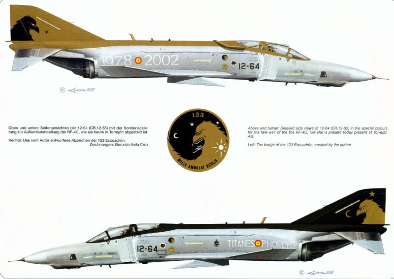 Spanyol RF-4  1:48AS 1500FT