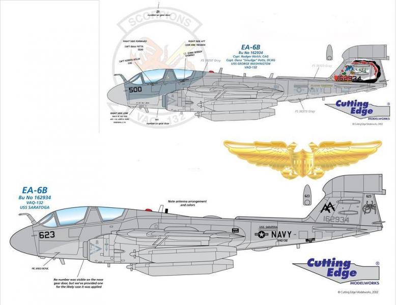 EA-6B Prowler , Decal Set