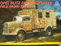 Opel Blitz einheitskoffer, field radio truck; gumi kerekek