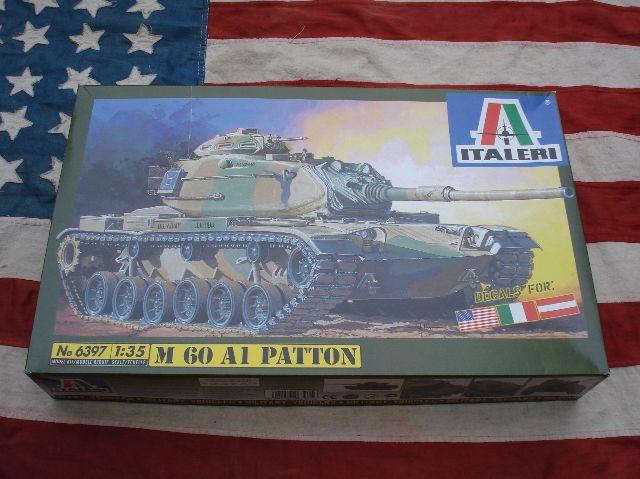 M60 A1 Patton Italeri schaal 1;35 nw.