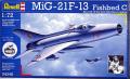 Revell Mig-21 F-13 - 7000,-

Pavla gyanta cockpit, Quickboost beömlő, kerekek, Eduard Zoom maratás