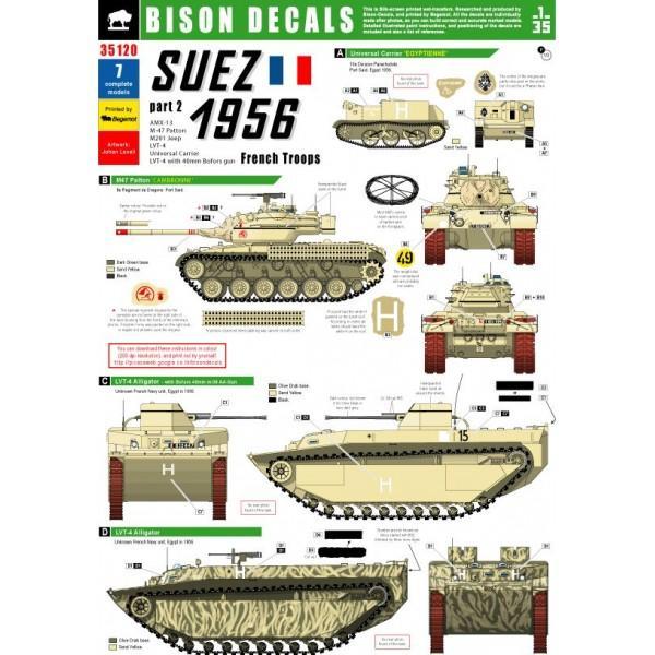 Bison 35120.jpeg

Bison Decal BD-35120 1/35 Suez 1956 (#2) - French Tanks and AFVs. - 2000 HUF