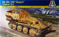Flakpanzer 38(t) Sd.Kfz.140 Gepard; motortérből hiányzik néhány alkatrész