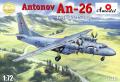 Antonov An-26 1/72 Amodel 72118

17500.- postával együtt , magyar matricával.