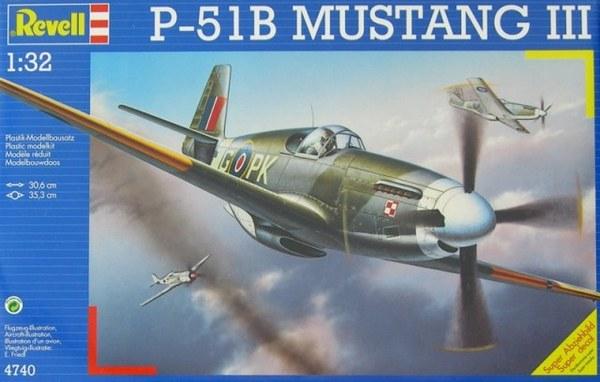 Revell 4740 - 1/32 P-51B Mustang III - 5000ft