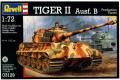 Tiger II Ausf. B Henschel; magyar o-n harcolt is építhető!