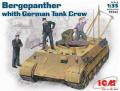ICM 35342 - 1/35 Bergepanther with german tank crew - 4000ft