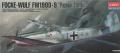 Academy 1611 - 1/72 Focke-Wulf Fw 190 D-9 Papagei Staffel - 2000ft