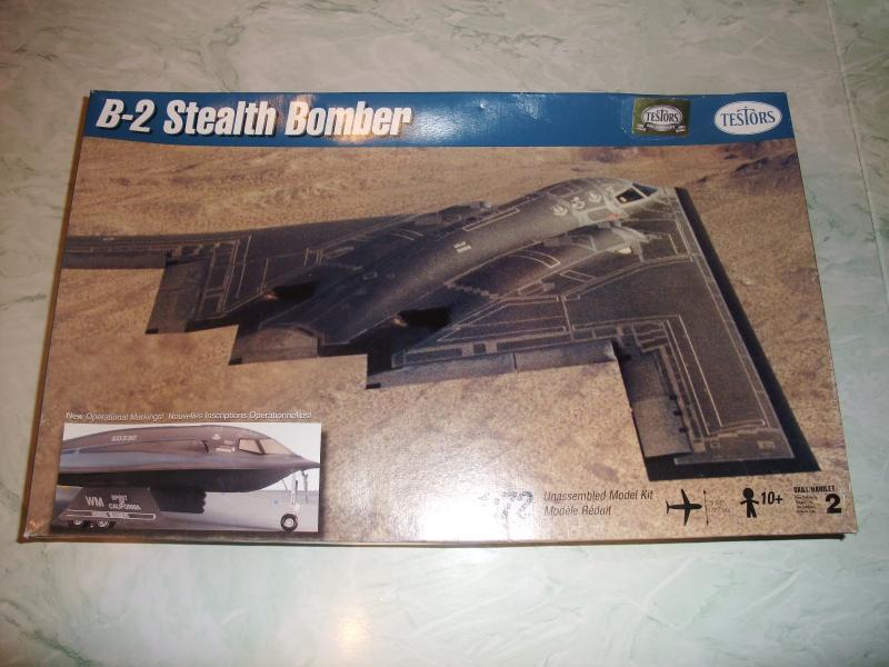1/72 Testors B-2 Stealth Bomber