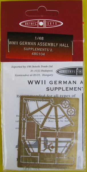 FM - Assembly 2.

1/48 Német szerelő állvány rézmaratással
1200.-Ft