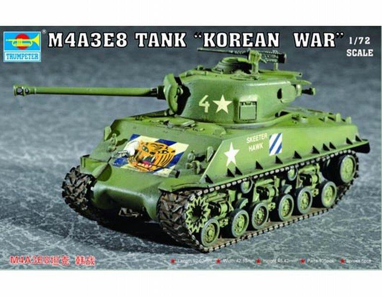 TRUMP 1/72 M4A3E8 Korean War