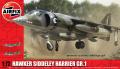 Hawker Siddeley Harrier GR.1; negatív paneles, angol és német matricák