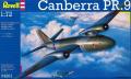 Canberra PR.9; pilóta figurával