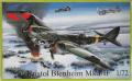 Bristol Blenheim Mk.1 IF; maratás+film, finn és angol matricák, 3 pilóta figura