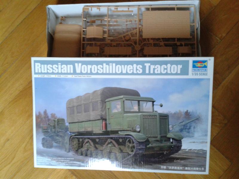 1/35 Trumpeter Voroshilovetz tractor

Elkezdve Hiánytalan .

5.500 HUF+ posta 