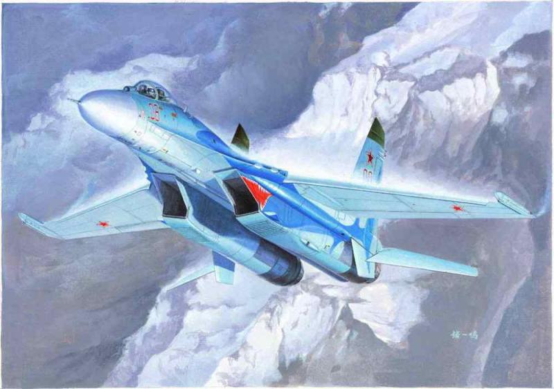 Su-27 Flanker B Fighter