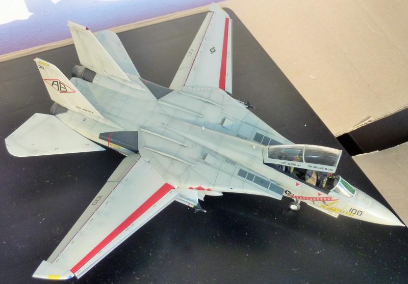1/72 Fujimi F-14A Tomcat kész makett 8000Ft