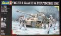 Tiger I Ausf. E & German Infantry; 48 figurával