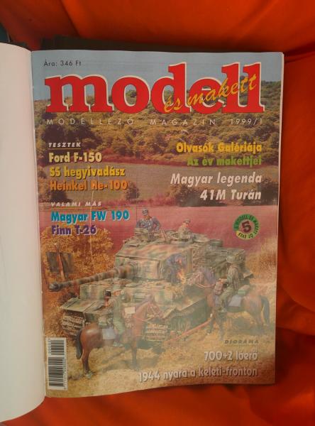Modell és makett 1999-2001 első oldal