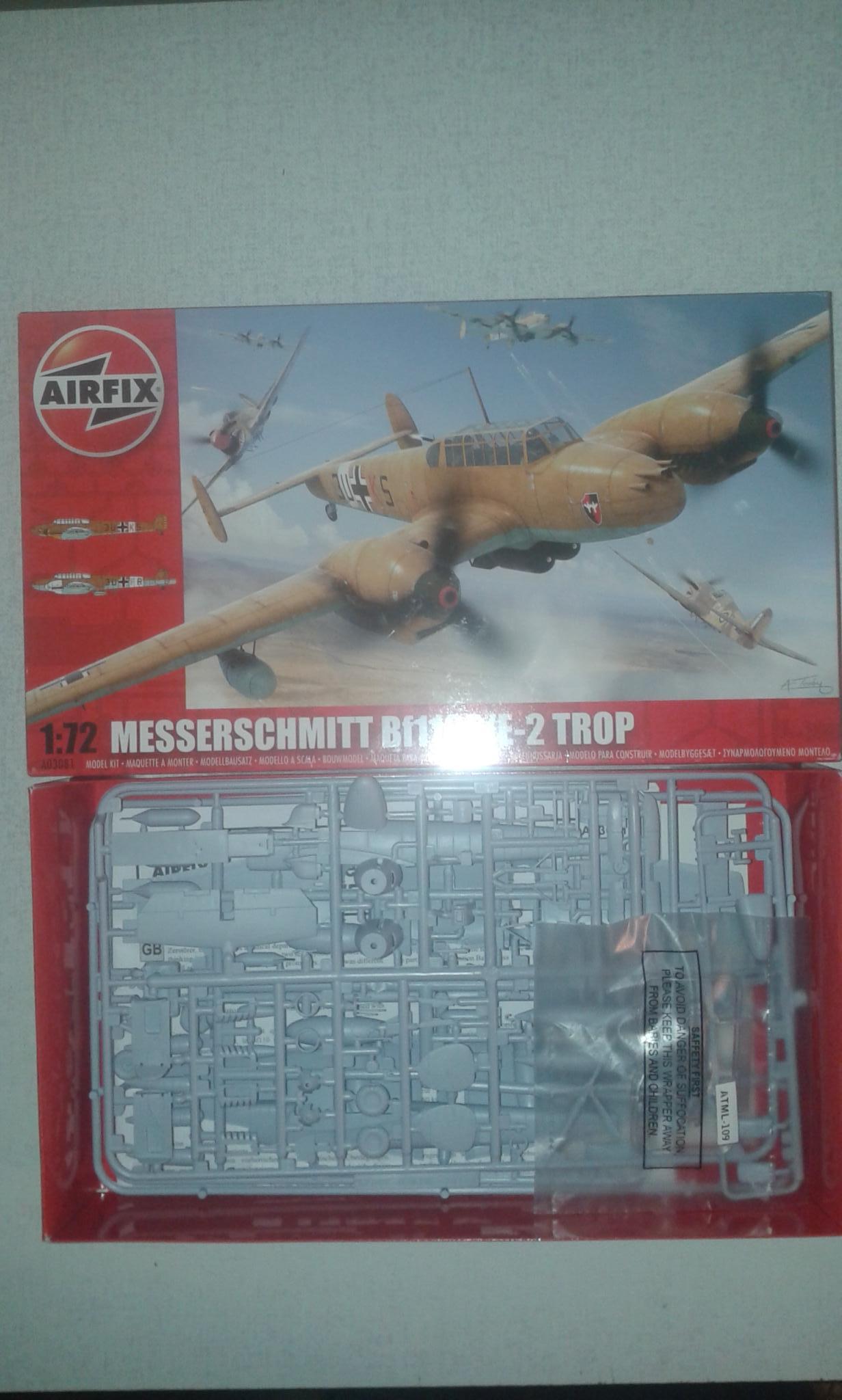 airfix bf-110   3900ft