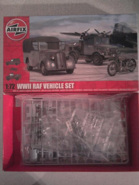 AIRFIX WWII RAF VEHICLE SET 3900FT