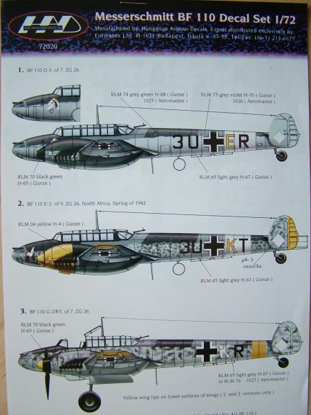 Messerschmitt Me Bf 110