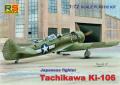 Tachikawa Ki-106 Japanese fighter; japán és amerikai matricák