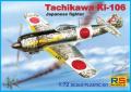Tachikawa Ki-106 Japanese fighter; japán és manchuriai matricák