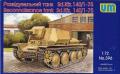 Reconnaissance tank Sd.Kfz. 140/1-75; maratással
