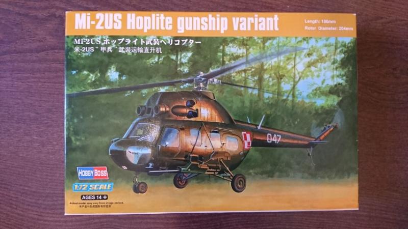 1:72 Hobby Boss Mi-2US Hoplite Gunship Variant

1:72 Hobby Boss Mi-2US Hoplite Gunship Variant (Hobby Boss 87242, Quickboost Instrument Panel 72365, Quickboost 72355 Intake/Exhaust/FOD, Aires 7307 Wheels and Paint Masks, Extratech EX 72158 Photo Etch) - 8000
