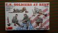 MiniArt 35200 US Solders at Rest   2,500.- Ft