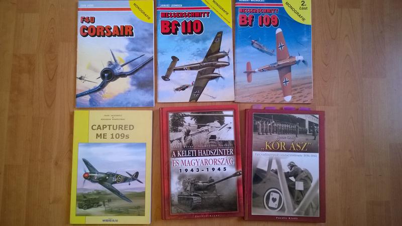 monográfia Bf 109 Járműves könyvek