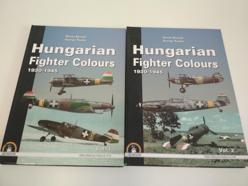Dénes Bernád & György Punka Hungarian Fighter Colours Vol.1 + Vol.2, keménykötés, MMP Books