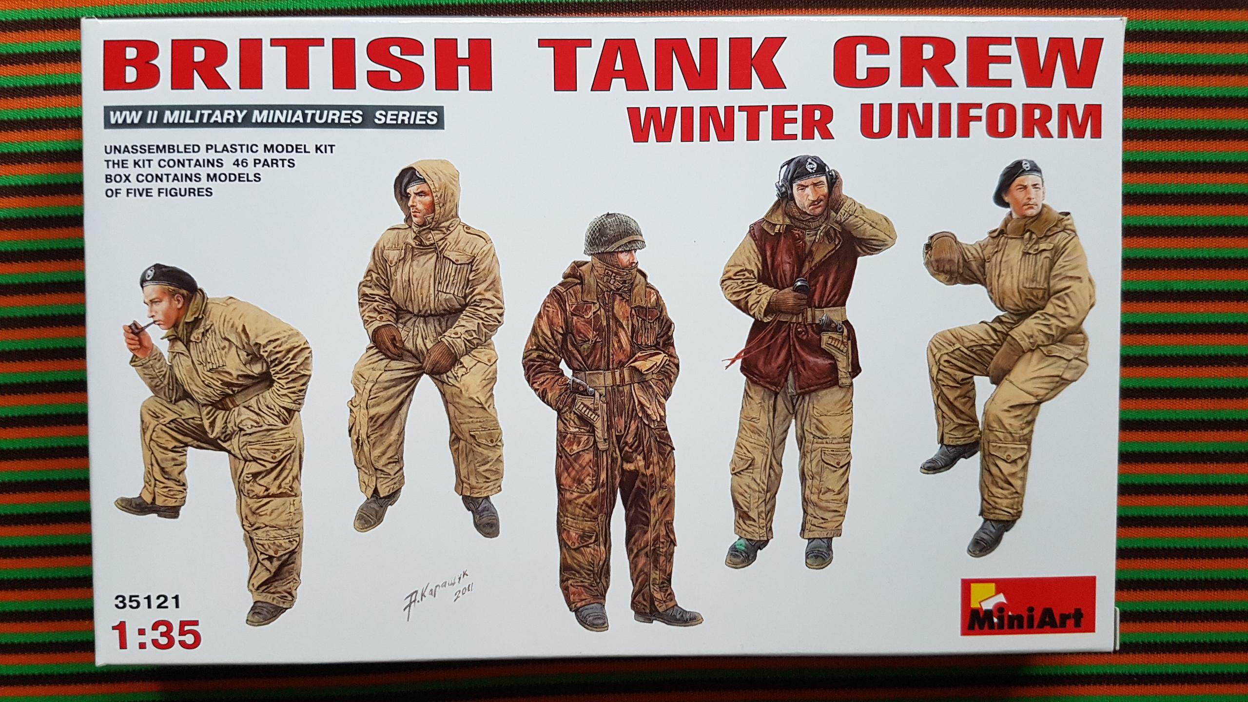 MiniArt 35121 British Tank Crew Winter Uniform  1500.- Ft