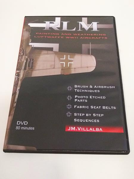 J.M.-Villalba-Painting-&-Weathering-Luftwaffe-WW2-Aircraft,-DVD