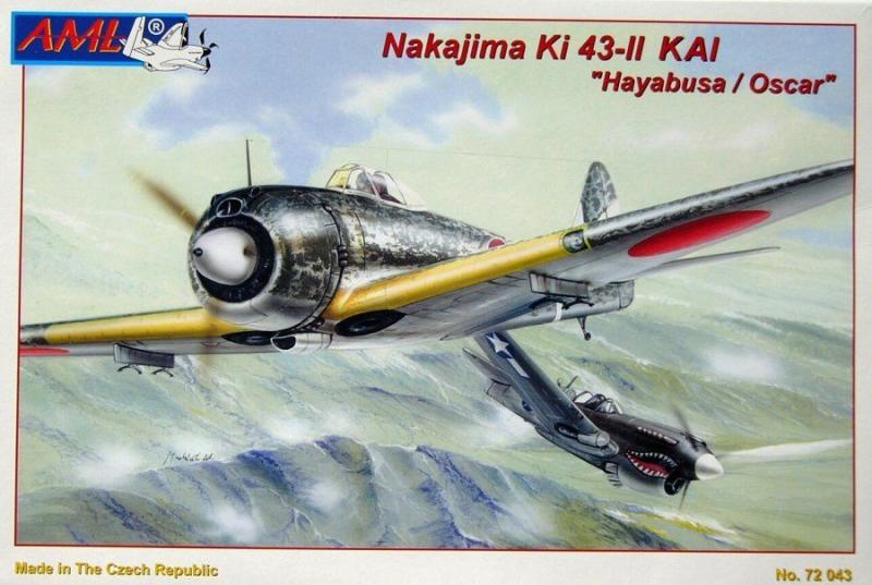 AML 72043 Nakajima Ki-43-II Kai Hayabusa - Oscar; vákum kabintetők, gyanta kabin, kipufogók, futóakna