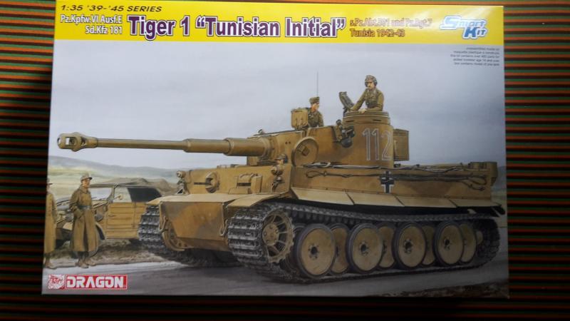 Dragon 6608 Tiger I "Tunisian Initial"  13,000.- Ft