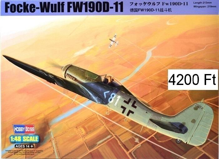 Hobby Boss Focke-Wulf Fw 190D-11  4200 Ft