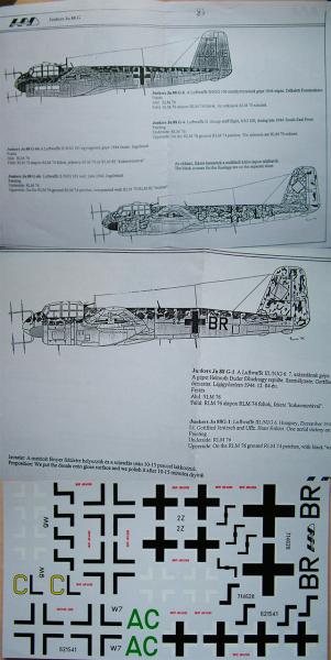 HAD decal 48009 Junkers Ju 88G