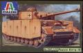Italeri 7007 Panzer IV.; 2 tankos figurával