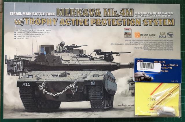1/35 MENG Merkava Mk.IV.M + MagicModels cső : 17, 000,-Ft + posta (posta csomag automatára 17,000,-Ft)