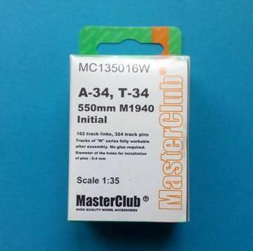 1-35 MasterClub T-34 lánc (MC135016W) Original  5,000,-Ft 