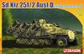 Dragon 7310 Sd.Kfz.251 2 Ausf.D mit Wurfrahmen 40; maratással