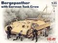 8000 Bergepanther with crew