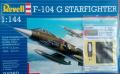 1-144 Revell F-104G-maszkolóval