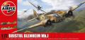 Airfix 72 - Bristol Blenheim Mk.I + SBS gyanta motor és légcsavar - 10000 ft