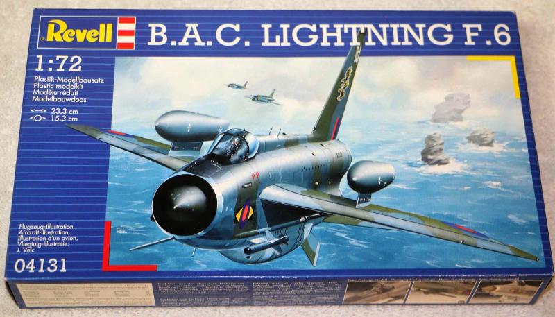 1:72	04131	Revell	B.A.C. Lightning F.6	elkezdetlen	dobozos	2800			