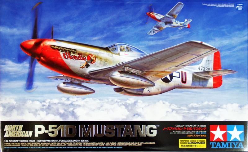 Tamiya 60322 P-51D

1/32 P-51D Mustang